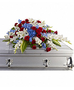 Distinguished Service Casket Spray